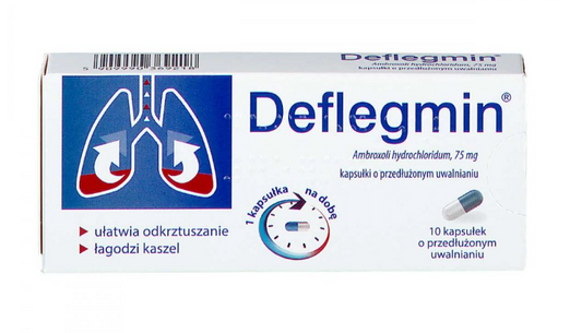 Deflegmin 10 kapsułek