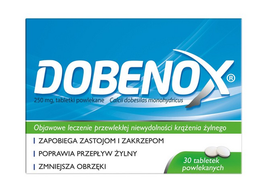 Dobenox, 250 mg, tabletki powlekane, 30 szt