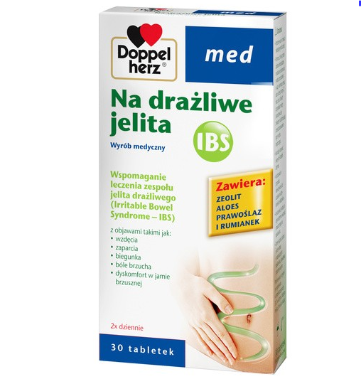 Doppelherz med Na drażliwe jelita, tabletki, 30 szt.