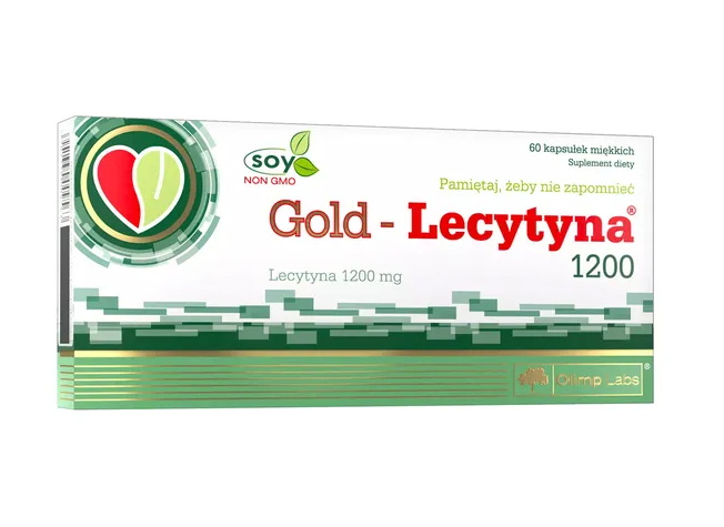 Olimp Gold-Lecytyna 1200, kapsułki, 60 szt.