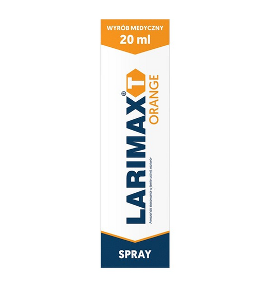 Larimax T Orange, spray do stosowania w jamie ustnej, 20 ml