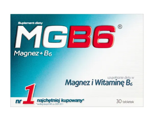 MGB6, tabletki, 30 szt. (Aflofarm)