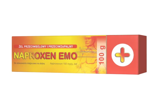 Naproxen Emo, 100 mg/g, żel, 100ml g