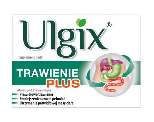 Ulgix Trawienie Plus, kapsułki miękkie, 30 szt.