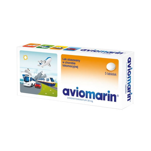 Aviomarin 5 tabletek