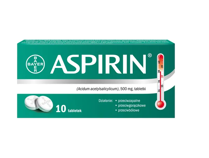 Aspirin, 500 mg, tabletki, 10 szt.