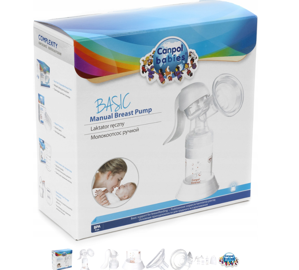 Laktator ręczny Canpol babies 120 ml