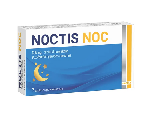 Noctis Noc, 12,5 mg, tabletki powlekane, 14 szt