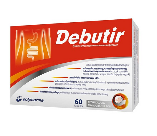 Debutir, kapsułki, 60 szt.