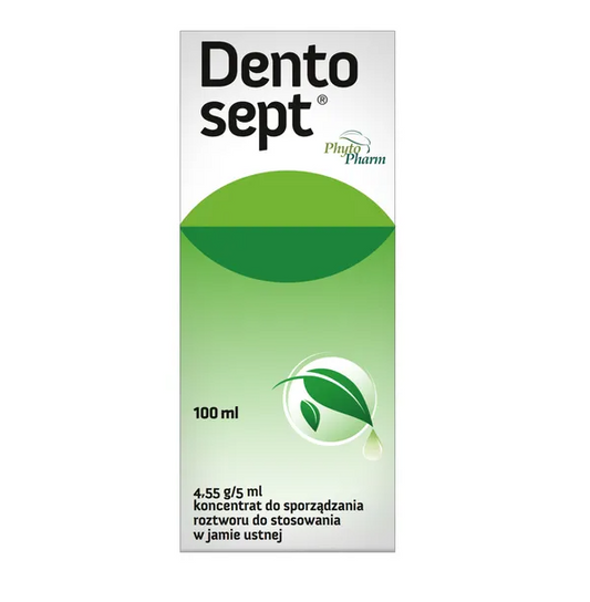 Dentosept, płyn do stosowania w jamie ustnej, 100 ml
