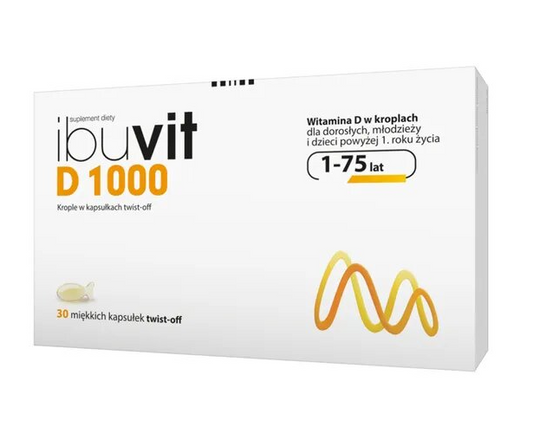 Ibuvit D 1000 30 kapsułek