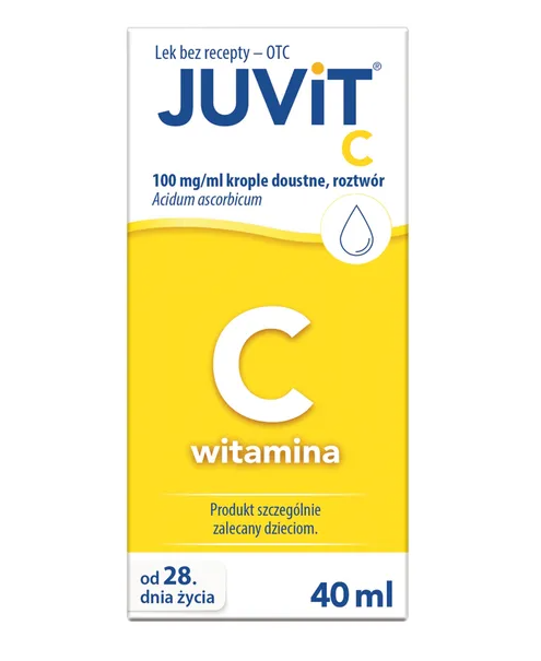 Juvit C, 100 mg/ml, krople doustne, 40 ml