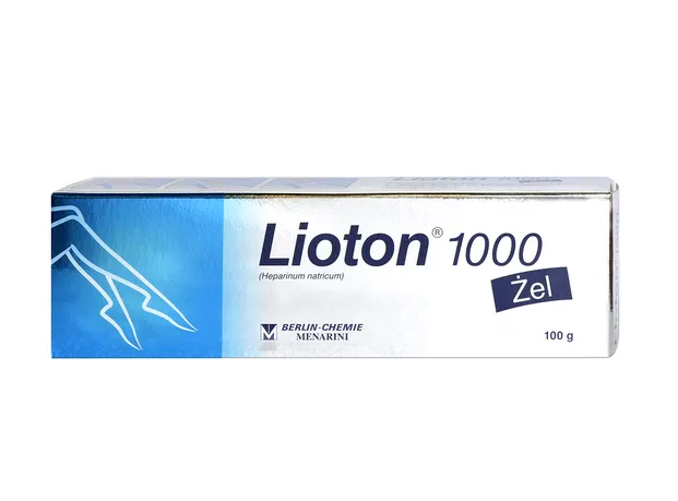 Lioton 1000, 8,5 mg/g (1000 j.m.)/g, żel, 100 g