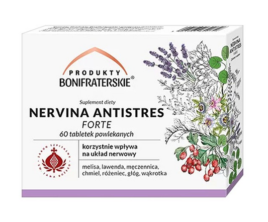 Nervina Antistres Forte, tabletki, 60 szt.
