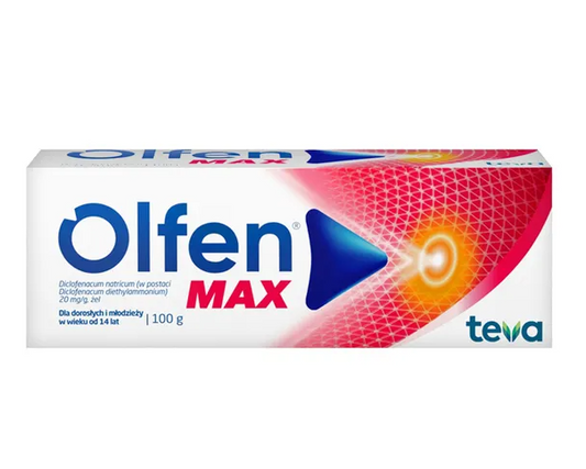 Olfen MAX, 20 mg/g, żel, 100 g