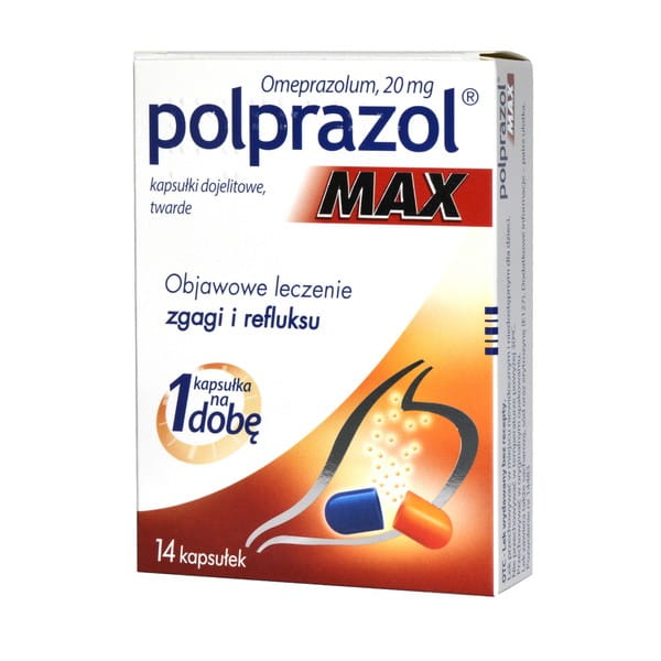 Polprazol Max 14 kapsułek