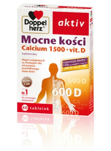 Doppelherz aktiv-Mocne kości calcium 1500+vit D