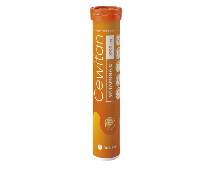 Cewitan Witamina C 1000 mg, tabletki musujące, 24 szt.