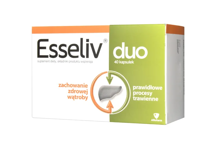 Esseliv duo, kapsułki, 40 szt.