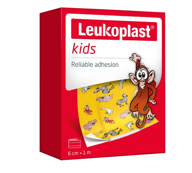 Leukoplast Kids, plaster, 6 cm x 1 m, 1 szt.