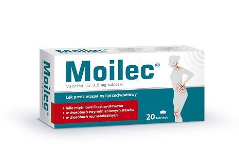 MOILEC 7,5 mg 20 tabletek