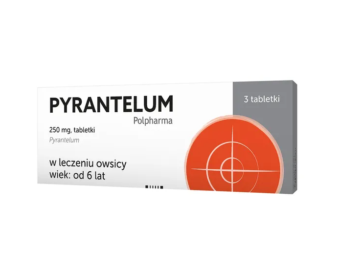 Pyrantelum Polpharma, 250 mg, tabletki, 3 szt.