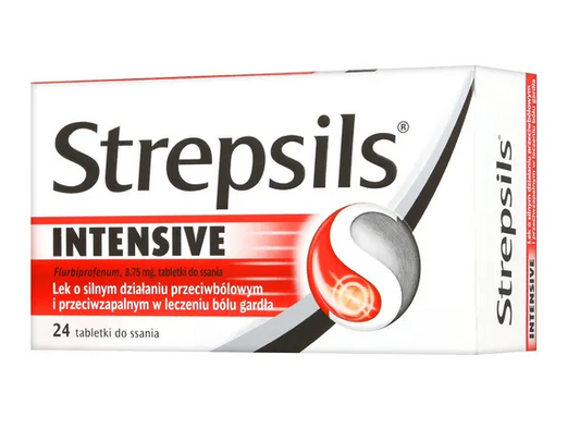 Strepsils Intensive, tabletki do ssania, 24 szt.