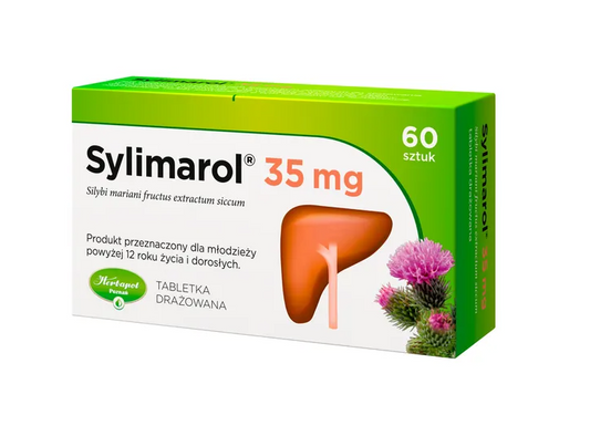 Sylimarol 35 mg, drażetki, 35 mg, 60 szt.