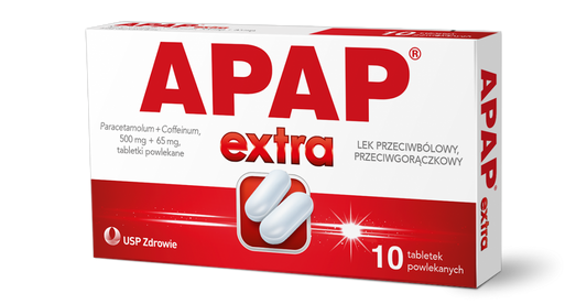 Apap Extra, 10 tabletek powlekanych