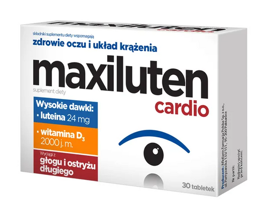 Maxiluten cardio, tabletki, 30 szt.